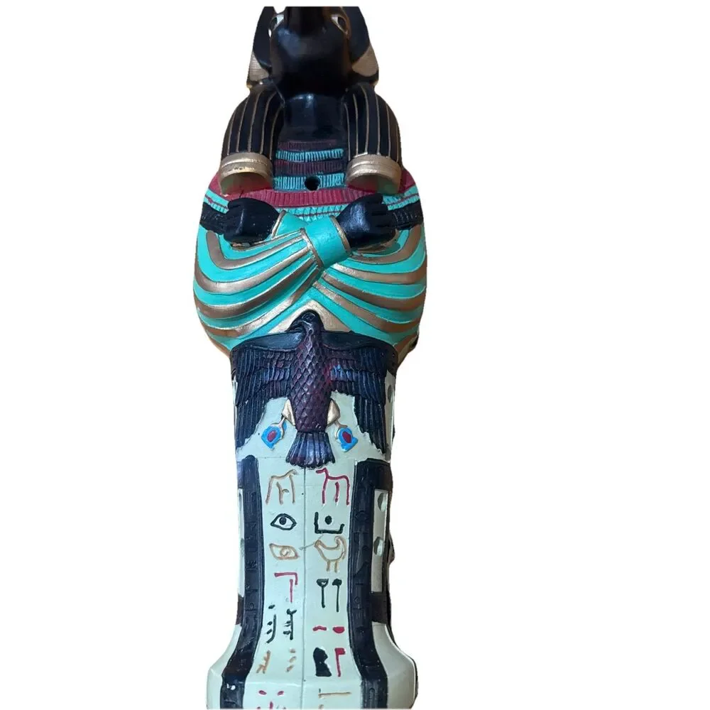 Egyptian God Anubis‎ Jackal Sarcophagus 7